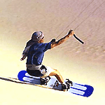 Egyptian Kite Sandboarding